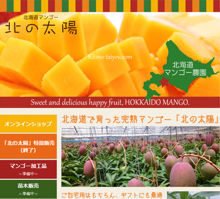 北海道マンゴー「北の太陽」